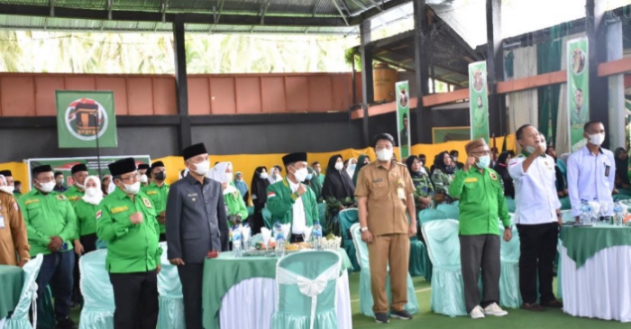 Suasana Pelantikan DPC PPP Pohuwato. (Foto : Humas/Iwan)