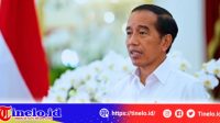 20230329_224816 Presiden Joko Widodo saat memberikan keterangan pers di Istana Negara (Foto : Setneg)