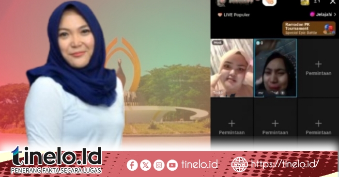 PPPK asal Pohuwato, Viviany Anggelina Sakul (Kiri), Screenshoot akun tiktok TB asal Boalemo (Foto : Istimewa)